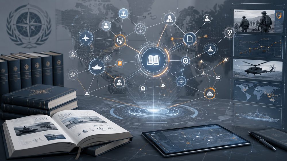 Doctrine knowledge graph and insight surfacing